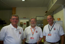 Robby Hamrick WA4RH, Ben Melvin KM4C and Chip Workman N4SOC